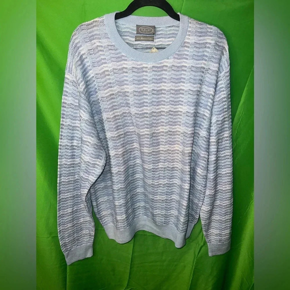 NWT  Talbots Men’s 100% Mercerized Cotton Sweater size Large - Picture 1 of 7